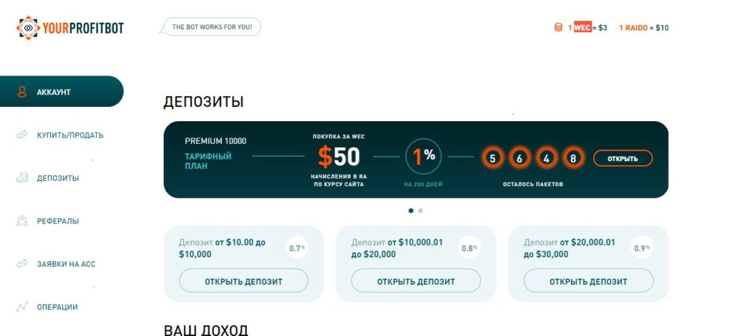 Profitbot отзывы и проверка сайта profit-bot com!