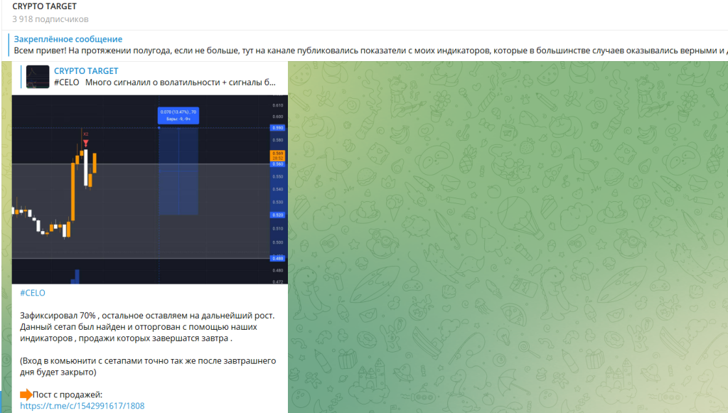 Телеграм канал Crypto Target мошеннки или нет?