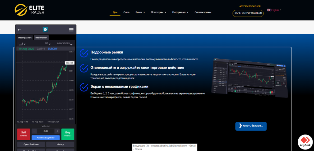 Брокер Elite Trader – лохотрон? Проверка и отзывы трейдеров