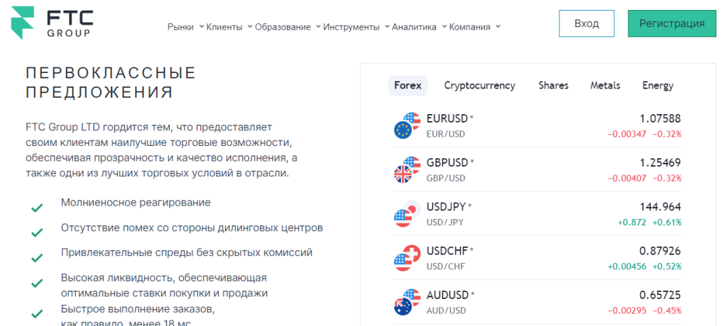 FTC Group LTD: мошенники или нет? Отзывы о брокерской компании