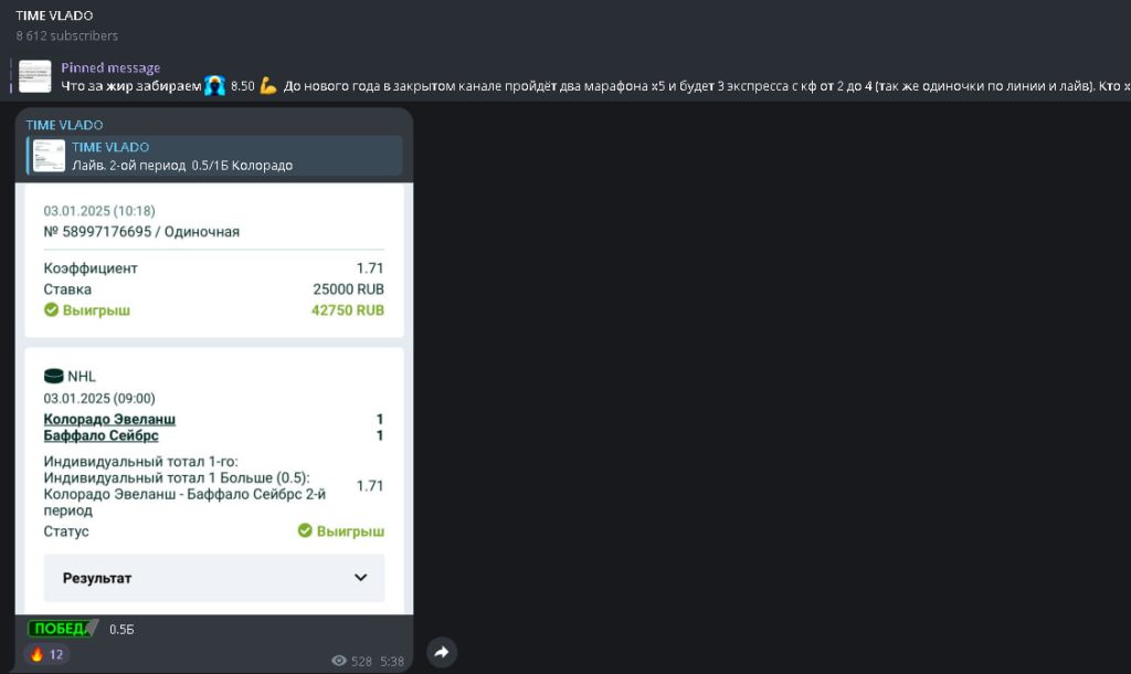TIME VLADO | Прогнозы на спорт – реальные отзывы